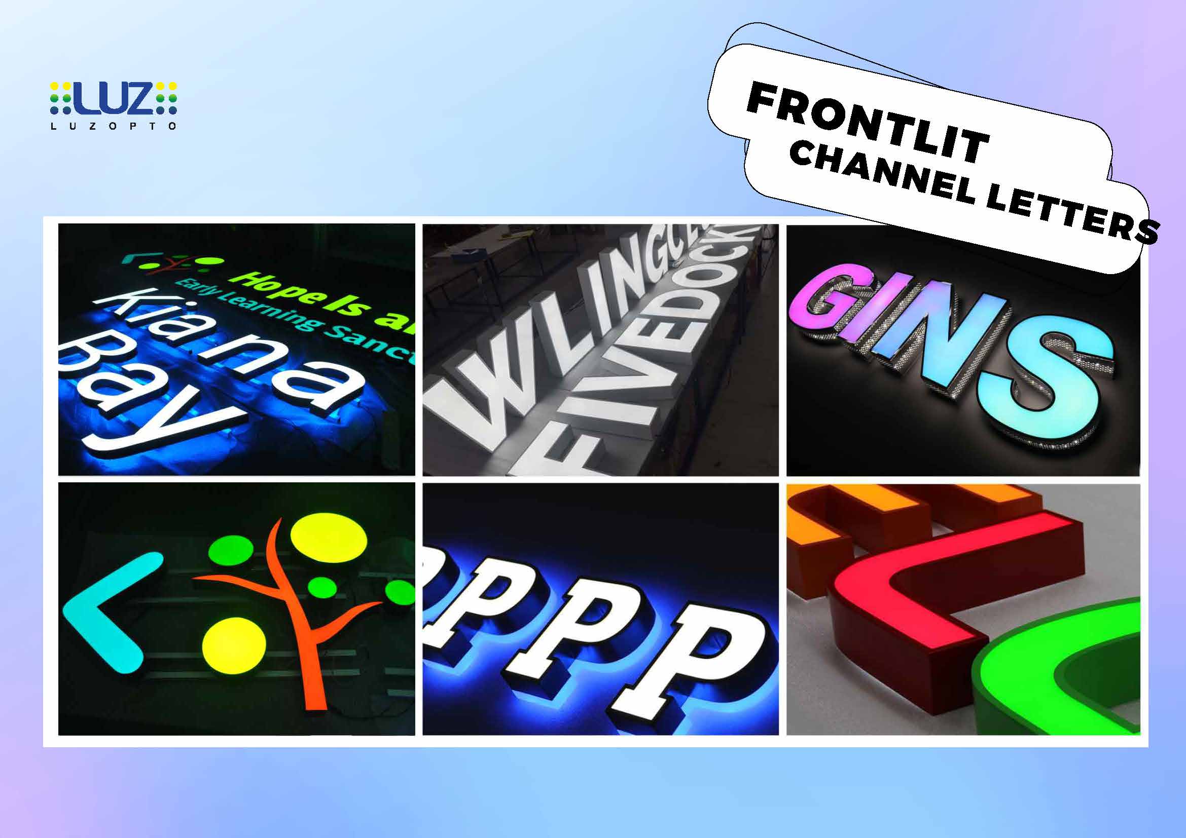 Custom LED Channel Letters