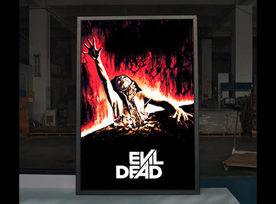 Caissons lumineux LED pour affiches de films 27 X 40''