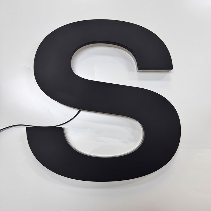 backlit letters for wall