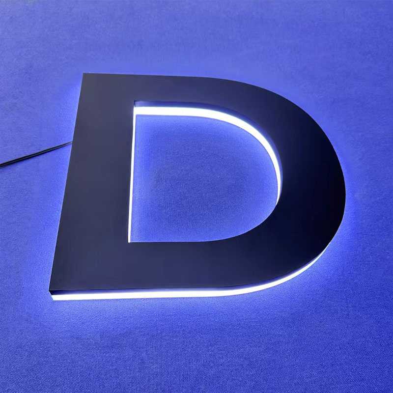backlit letters for wall