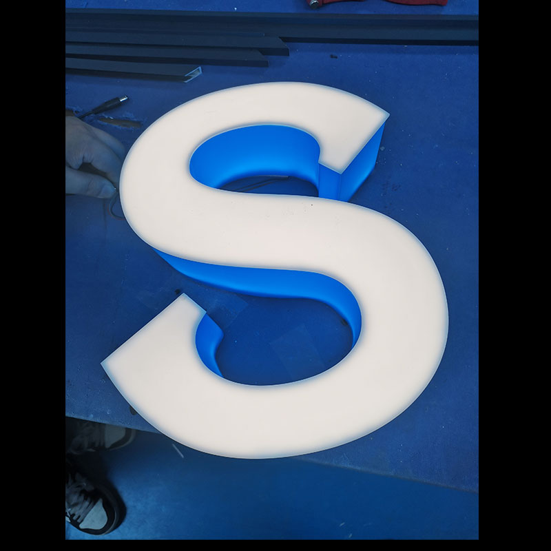 lit letters sign