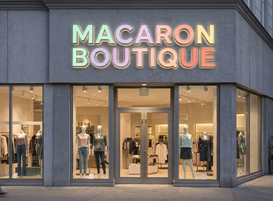 Storefront Signage
